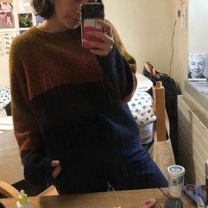 Extremely Cozy Colorblock Sweater